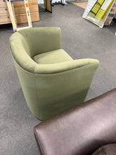 Braedin Upholstered Accent Chair & Storable Ottoman, No Assembly Required- WE DO NOT SHIP!!