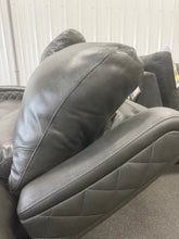 Dominick Leather Power Reclining Sofa with Power Headrests - BRAND NEW! - MINOR DAMAGE FROM SHIPPING - PHOTOS SHOWN!