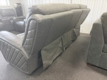 Dominick Leather Power Reclining Sofa with Power Headrests - BRAND NEW! - MINOR DAMAGE FROM SHIPPING - PHOTOS SHOWN!