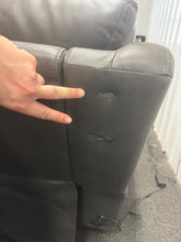Dominick Leather Power Reclining Sofa with Power Headrests - BRAND NEW! - MINOR DAMAGE FROM SHIPPING - PHOTOS SHOWN!
