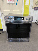 Frigidaire Gallery 30 in. 6.2 cu. ft. 5 Burner Element Slide-In Electric Range w/ Total Convection & Air Fry, Black Stainless Steel