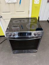 Frigidaire Gallery 30 in. 6.2 cu. ft. 5 Burner Element Slide-In Electric Range w/ Total Convection & Air Fry, Black Stainless Steel