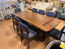 Isabel 9-piece Solid Wood Dining Set! (NEW & ASSEMBLED - TABLE CHIPPED/SCRATCHED FROM SHIPPING!)