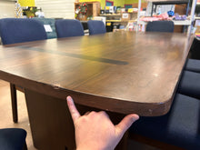 Isabel 9-piece Solid Wood Dining Set! (NEW & ASSEMBLED - TABLE CHIPPED/SCRATCHED FROM SHIPPING!)