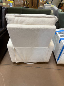 Soho Baby Coventry Glider Recliner Boucle White!! NEW AND ASSEMBLED!!
