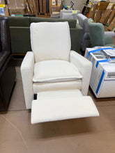 Soho Baby Coventry Glider Recliner Boucle White!! NEW AND ASSEMBLED!!