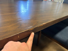Isabel 9-piece Solid Wood Dining Set! (NEW & ASSEMBLED - TABLE CHIPPED/SCRATCHED FROM SHIPPING!)