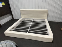 King Size modern Chenille Cloud Foam Upholstered Platform Bed Frame with Headboard, 5 Inch Foam Cushioned, No Box Spring, Easy Assembly - WE DO NOT SHIP!!