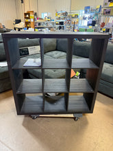 Better Homes & Gardens 9-Cube Storage Organizer, Tobacco Oak!! NEW AND ASSEMBLED!!