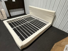 King Size modern Chenille Cloud Foam Upholstered Platform Bed Frame with Headboard, 5 Inch Foam Cushioned, No Box Spring, Easy Assembly - WE DO NOT SHIP!!