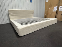 King Size modern Chenille Cloud Foam Upholstered Platform Bed Frame with Headboard, 5 Inch Foam Cushioned, No Box Spring, Easy Assembly - WE DO NOT SHIP!!