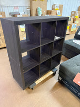 Better Homes & Gardens 9-Cube Storage Organizer, Tobacco Oak!! NEW AND ASSEMBLED!!