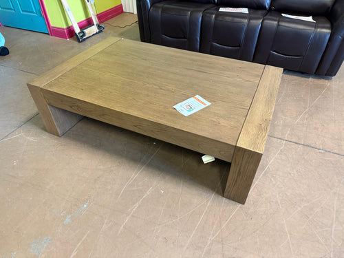 Jaxon 55” Coffee Table!! NEW AND ASSEMBLED(MINOR SHIPPING BLEMISHES)!!