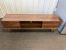 70” Sliding Door Tv Stand! (NEW)