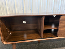 70” Sliding Door Tv Stand! (NEW)