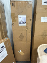 Belo King Upholstered Platform Bed, Khaki - WE DO NOT SHIP!!
