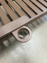 Swann Outdoor Chaise Lounge With Arms & Wheels - WE DO NOT SHIP!!