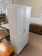 Tall Home Storage Cabinet, 3 Adjustable Shelves, Freestanding Utility Cupboard with Doors! (NEW & ASSEMBLED)
