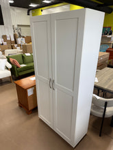 Tall Home Storage Cabinet, 3 Adjustable Shelves, Freestanding Utility Cupboard with Doors! (NEW & ASSEMBLED)