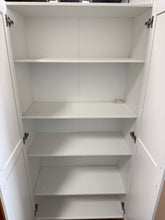 Tall Home Storage Cabinet, 3 Adjustable Shelves, Freestanding Utility Cupboard with Doors! (NEW & ASSEMBLED)