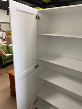 Tall Home Storage Cabinet, 3 Adjustable Shelves, Freestanding Utility Cupboard with Doors! (NEW & ASSEMBLED)