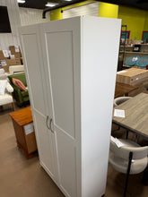 Tall Home Storage Cabinet, 3 Adjustable Shelves, Freestanding Utility Cupboard with Doors! (NEW & ASSEMBLED)