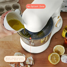 Beautiful 3.5 Qt Stand Mixer, White Icing with Flat Beater, Dough Hook, Balloon Whisk, White Icing! (NEW)