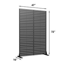 6 ft. H x 4 ft. W Metal Privacy Screen! (NEW & ASSEMBLED)