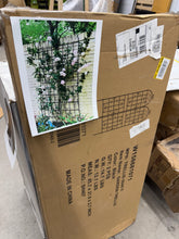 7.2 ft. Black Outdoor Metal Rustproof Garden Trellis, (2-Pack)! (NEW IN BOX)