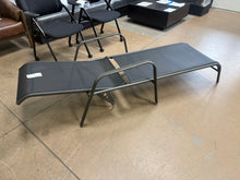Sling Stacking Steel Outdoor Patio Chaise Lounge Black - Room Essentials - WE DO NOT SHIP!!