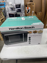 Hamilton Beach 1.1 cu. ft. Countertop Microwave Oven, 1000 Watts, Black and Stainless Steel!! NEW!!