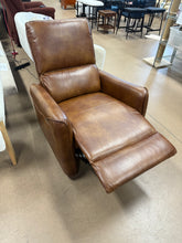 Ivy Bronx 32.3" Wide Power Recliner PU Leather 270° Swivel and Rocker Recliner with USB Port