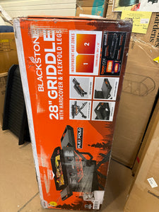 Blackstone Adventure Ready 2-Burner 28" Propane Omnivore Griddle with Flexfold Legs!! NEW IN BOX!’