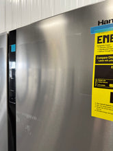 Hamilton Beach 20.6 Cu. Ft. Side By Side Frost Free Refrigerator with Integrated Digital Display, Platinum