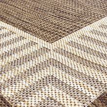 Derrymore Indoor / Outdoor Rug, Brown/Cream - 8’ x 10’! (NEW)