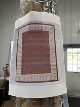 Derrymore Indoor / Outdoor Rug, Brown/Cream - 8’ x 10’! (NEW)