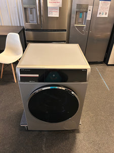 Bosch 800 Series 2.4-cu ft High Efficiency Stackable Steam Cycle Smart Front-Load Washer (Pearl Steel) ENERGY STAR! (USED - WORKS GREAT! - (220V PLUG!)