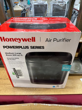 Honeywell Power Plus HEPA Air Purifier for Medium and Large Rooms Black: 4 Settings, 100-300 sq. ft., AHAM & Energy Star Certified- new