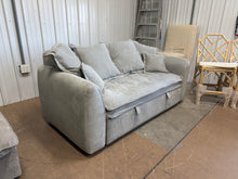 PLUSH PULL-OUT SLEEPER SOFA BED!! (BRAND NEW – LIGHT GRAY!)