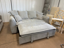 PLUSH PULL-OUT SLEEPER SOFA BED!! (BRAND NEW – LIGHT GRAY!)