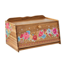 The Pioneer Woman Brown Acacia Bread Box**New in box**