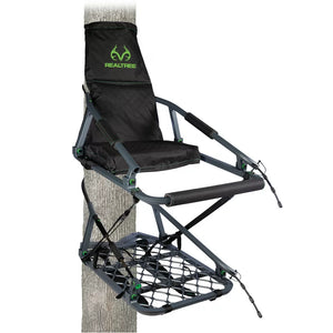 Realtree Invader Deluxe Aluminum Hunting Climbing Treestand**New in box**