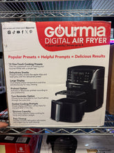 Gourmia 4-Quart Digital Air Fryer with 12 One-Touch Presets,Black!! NEW IN BOX!!