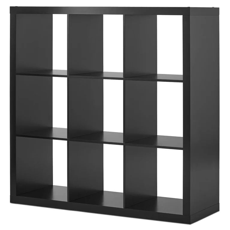 Better Homes & Gardens 9-Cube Storage Organizer, Solid Black**New in box**