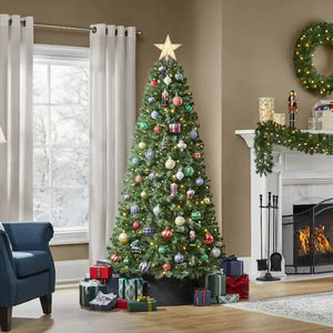 Home Accents Holiday
6.5 ft. Pre-Lit LED Festive Pine
Artificial Christmas Tree**New in box**