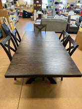 Westen Dining Table and 6 Chairs! (NEW & ASSEMBLED - MINOR SCRATCHES FROM SHIPPING)