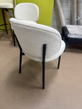 Colamy Set of 2 Beige Upholstered Dining Chair with Metal Frame - WE DO NOT SHIP!!