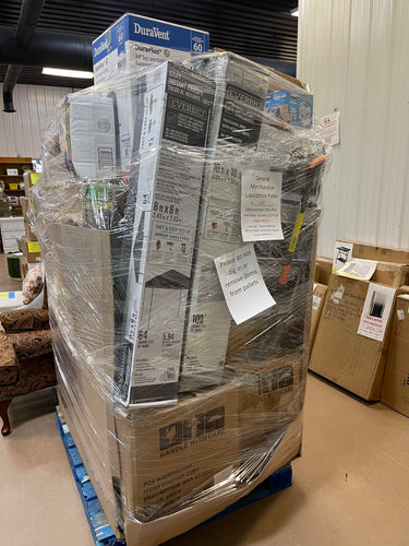 Jumbo Liquidation Pallet number 1118

Over 7 ft tall!

General merchandise