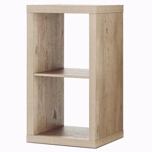Better Homes & Gardens 2-Cube Storage Organizer, Natural**New in box**