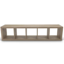 Better Homes & Gardens 5-Cube Vertical Storage Organizer, Natural**New In box**